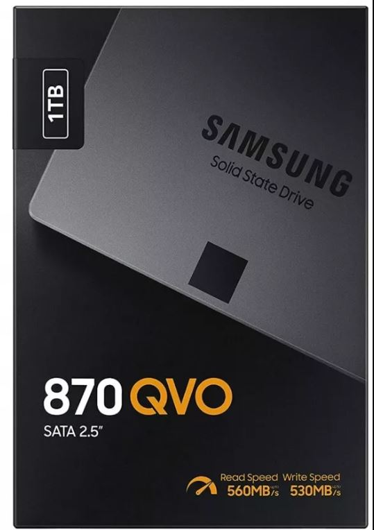 Samsung Ssd 870 QVO 1TB SATA 2.5 MZ-77Q1T0BW Samsung Ssd 870 QVO 1TB SATA 2.5 MZ-77Q1T0BW